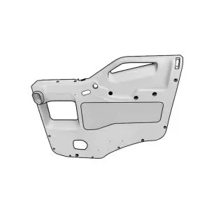 Обшивка двери на IVECO