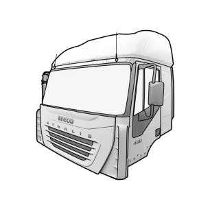 Кабины, каркасы их части для IVECO