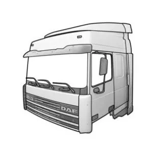 Кабины, каркасы их части для DAF