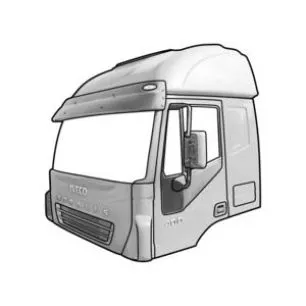 Кабины, каркасы их части для IVECO