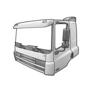 Кабины, каркасы их части DAF CF 2001-2005
