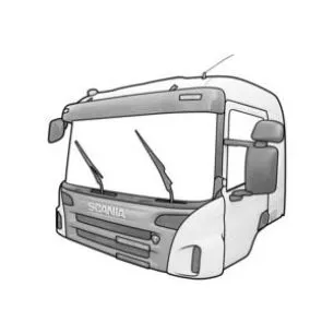 Кабины, каркасы их части для Scania