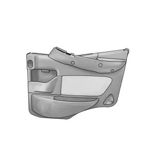 Обшивка двери на IVECO