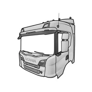 Кабины, каркасы их части Scania 6 series с 2016