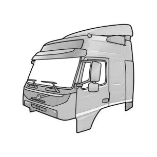 Кабины, каркасы их части Volvo FM с 2013