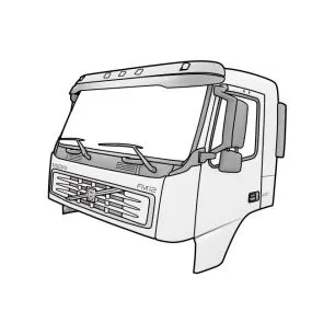 Кабины, каркасы их части Volvo FM 2001-2005
