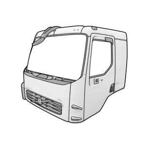 Кабины, каркасы их части Volvo FE 2005-2015