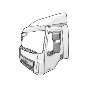 Кабины, каркасы их части DAF LF с 2014