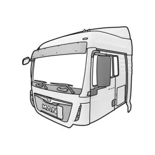 Кабины, каркасы их части MAN TGX 2012-2021