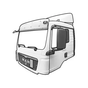Кабины, каркасы их части MAN TGS 2007-2014