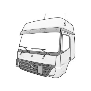 Кабины, каркасы их части Mercedes-Benz Axor MPII 2004-2008
