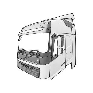 Кабины, каркасы их части Volvo FH с 2013
