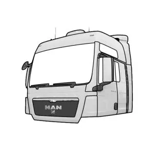 Кабины, каркасы их части MAN TGX 2007-2012
