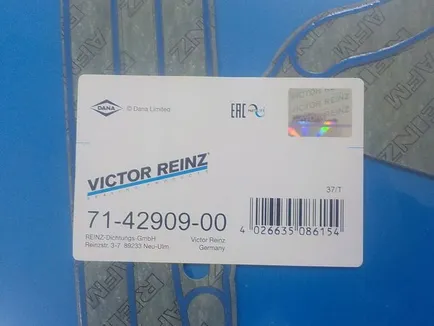 714290900 VICTOR REINZ Прокладка поддона