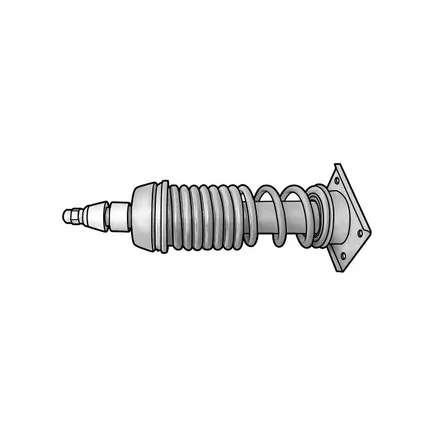 135180 SACHS Амортизатор кабины задний, Отсутствует