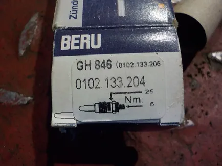 GH846 BERU Свеча накаливания