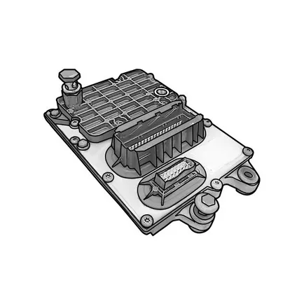 424460740 MERCEDES Блок управления двигателем