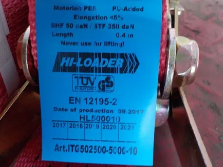 ITG50250050010 ИТГ Ремень крепления груза