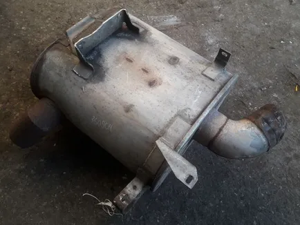 5010317672 RENAULT Глушитель основной, Отсутствует