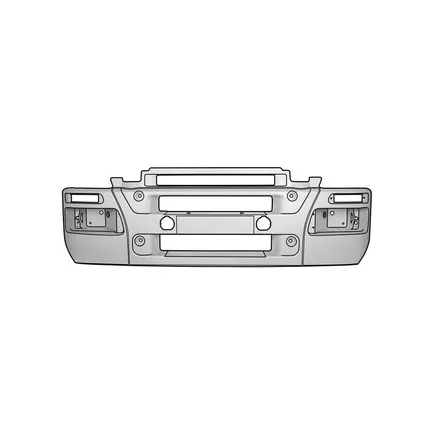 M3060139 MARSHALL Бампер передний