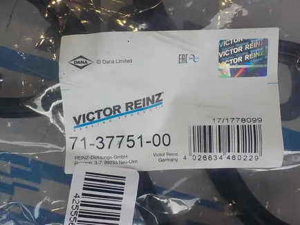 713775100 VICTOR REINZ Прокладка поддона