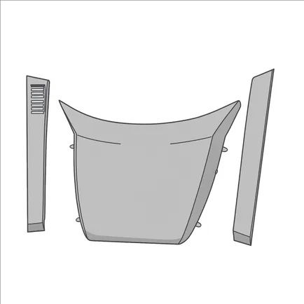 5010309704 RENAULT Спойлер кабины