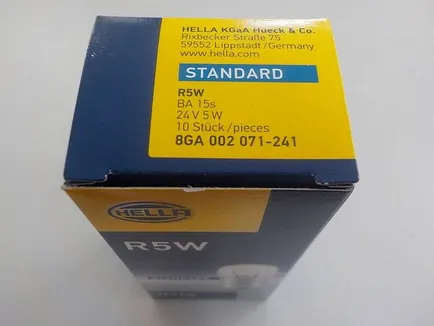 8GA002071241 HELLA Лампа