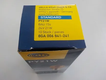 8GA006841241 HELLA Лампа