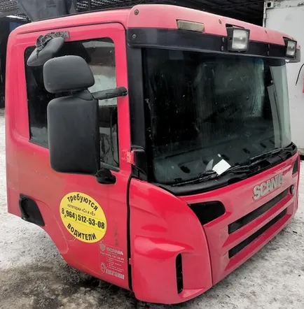 Кабина SCANIA CP14 Day МКПП, Отсутствует
