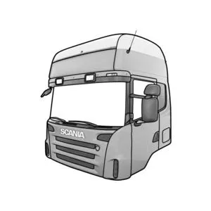 Кабина CR19 Top line SCANIA
