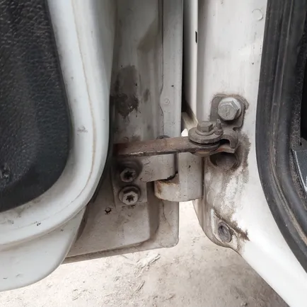9737201416 MERCEDES Ограничитель двери, Отсутствует