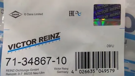 713486710 VICTOR REINZ Прокладка клапанной крышки
