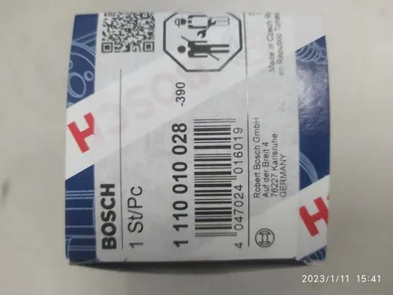 1110010028 BOSCH Клапан ограничения давления