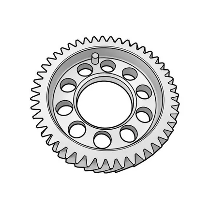 4570500103 MERCEDES Шестерня коленвала