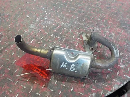 9738300715 MERCEDES Труба глушителя