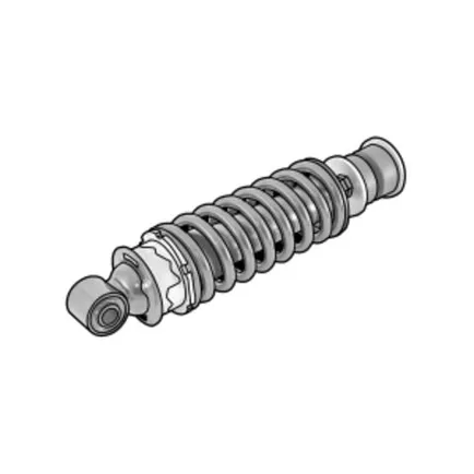565004 DIESEL TECHNIC Амортизатор кабины передний