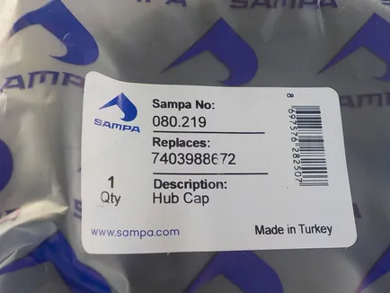 80219 SAMPA Крышка ступицы
