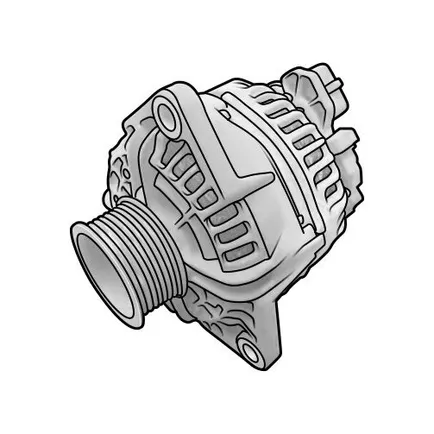 124655011 BOSCH Генератор