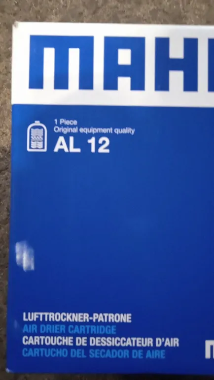 AL12 MAHLE Фильтр осушителя