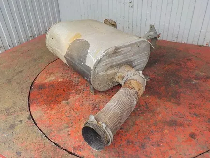 5010317520 RENAULT Глушитель основной, Отсутствует