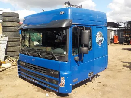 Кабина DAF Space Cab МКПП, Синий, Отсутствует