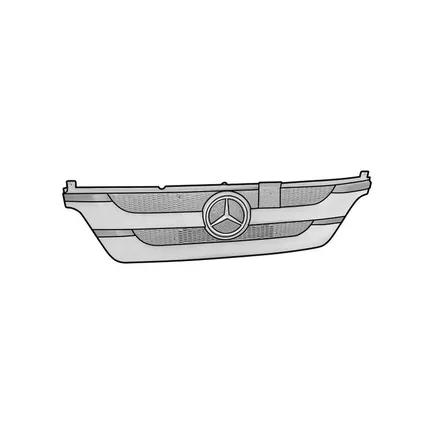 ABT0850086 AB-PARTS Решетка радиатора