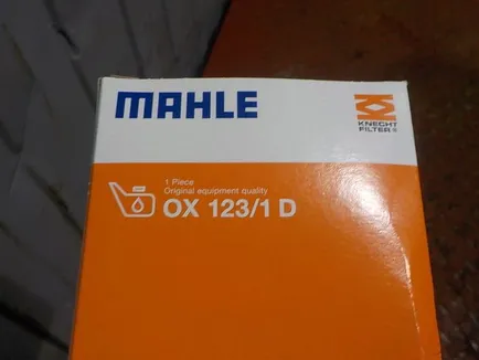 OX1231D KNECHT Фильтр масляный