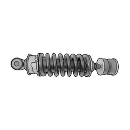 565005 DIESEL TECHNIC Амортизатор кабины задний