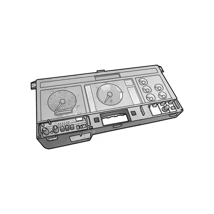 14461921 MERCEDES Панель приборов, Отсутствует