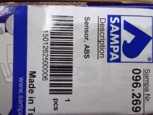 96269 SAMPA Датчик ABS