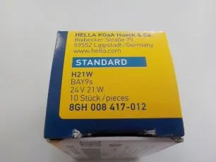 8GH008417012 HELLA Лампа
