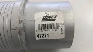 47271 DINEX Гофра глушителя
