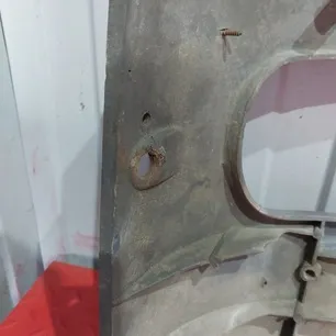 9738801670 MERCEDES Бампер передний левая часть