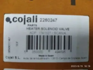 2260247 COJALI Кран печки